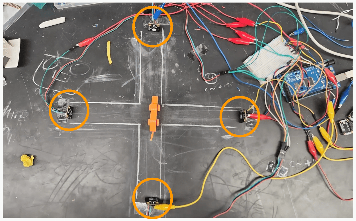 Hardware setup for Arduino Proof of Concept